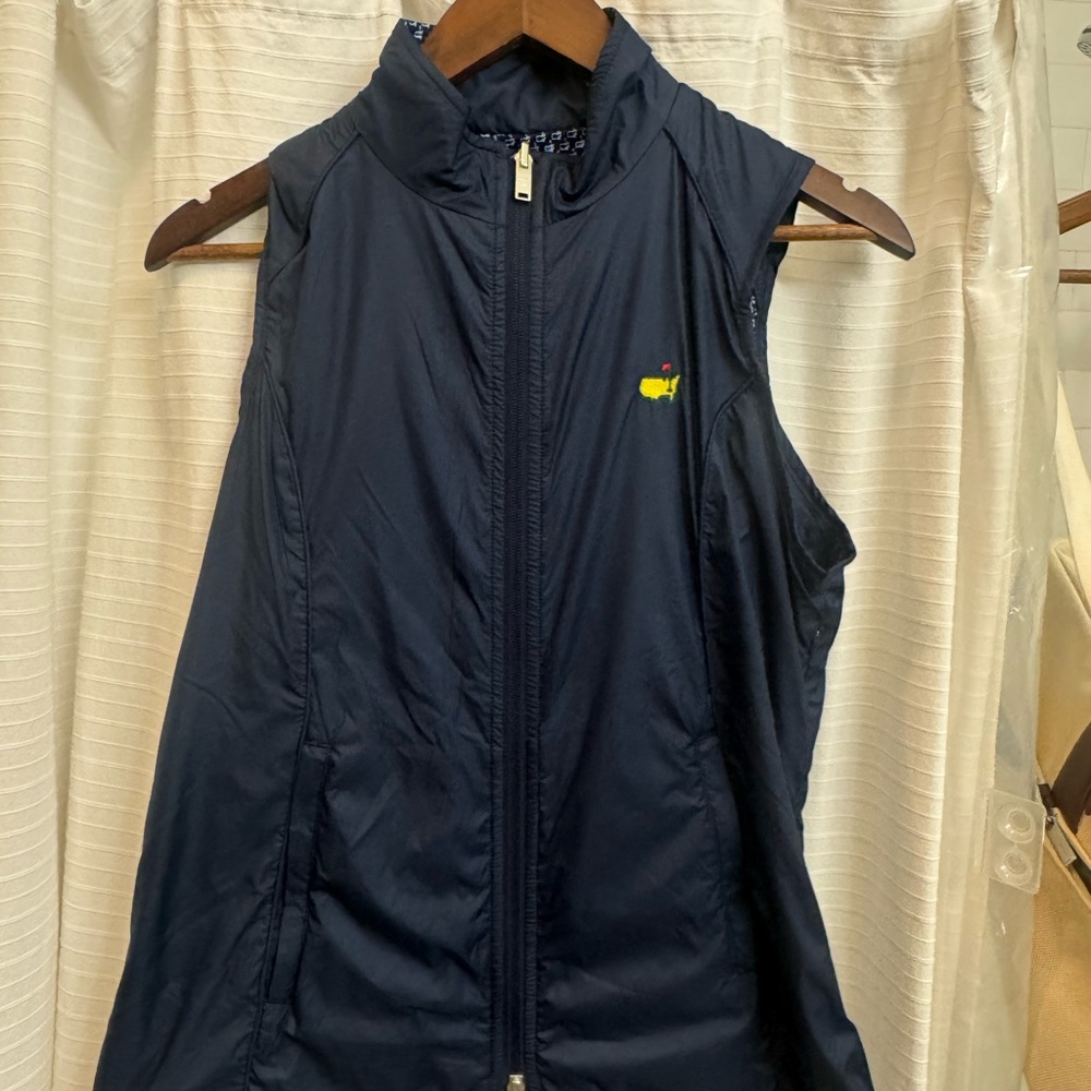 Masters Magnolia Lane Tech, Women’s Navy Blue Reversible Vest- Size Medium